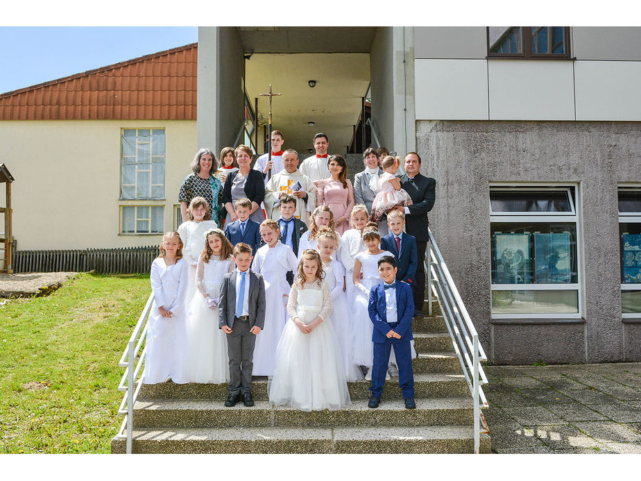 Feier der 1. Heiligen Kommunion in Sankt Maria (Foto: Michael Bohl)